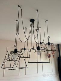 Lampadario a sei lampadine