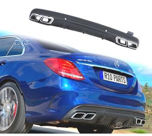 DIFFUSORE MERCEDES CLASSE C W205 SEDAN 14-18 AMG N