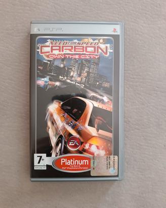 Gioco Need for Speed carbon per PSP 