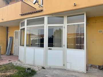 Veranda in alluminio