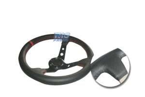 VOLANTE INVERTITO LOOK OMP PELLE SINTETICA NERO BR