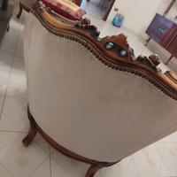 divano anni 60 capitonnè 