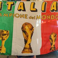 bandiera italia 1982 mondiali pezzo raro e storico