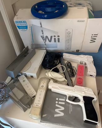 Nintendo Wii completa+scatola originale+accessori