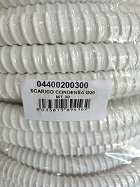 Tubo scarico condensa per clima D.20 mt30 -3RT-
