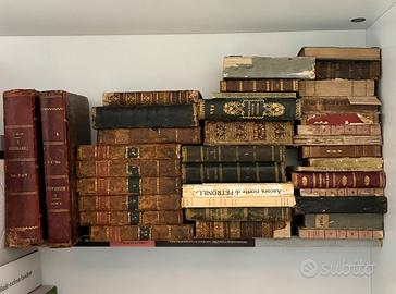 Lotto di libri antichi  dal XVIII al XX secolo