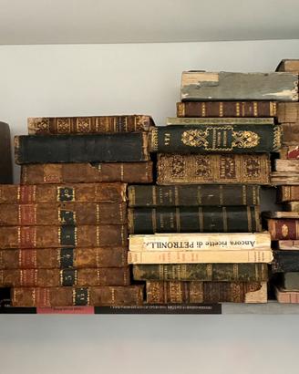 Lotto di libri antichi  dal XVIII al XX secolo