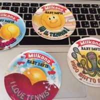 4 Adesivi Milkana Baby Tennis
