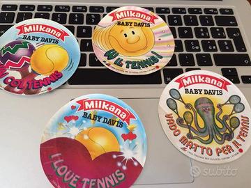 4 Adesivi Milkana Baby Tennis
