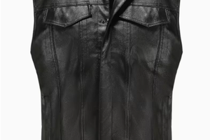 gilet pelle PU