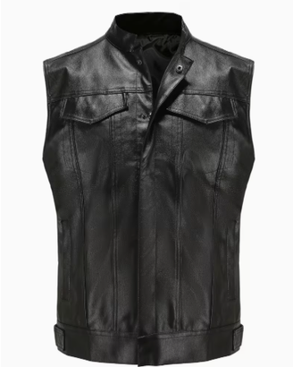 gilet pelle PU