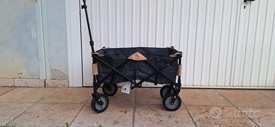 Carrello pieghevole da campeggio con ruote