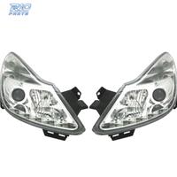 FARI PER OPEL CORSA D 06-10 LUCE DIURNA A LED FOND