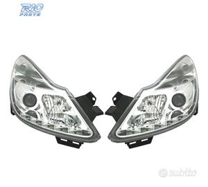 FARI PER OPEL CORSA D 06-10 LUCE DIURNA A LED FOND