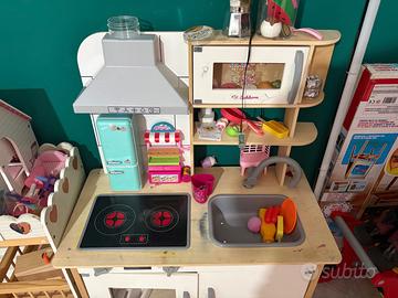 casa bambole e cucina bambini in legno