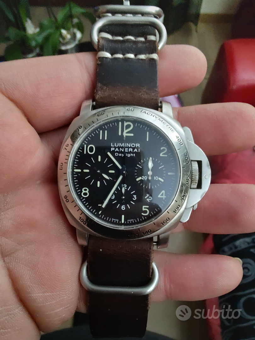 Originale Panerai Pam 00196 daylight crono Abbigliamento e