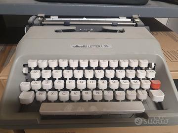 Olivetti Lettera 35 – Macchina da scrivere vintage