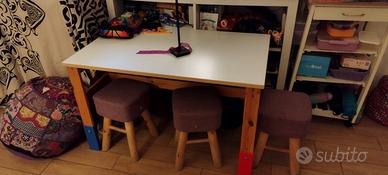 Tavolino legno per bambini