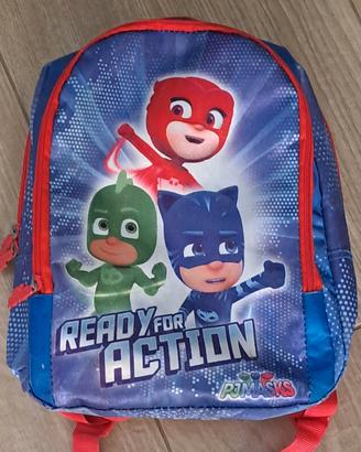 Zainetto bimbo 2 tasche PJMask