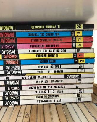 Mega lotto 78 fumetti Diabolik