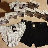7 Boxer e 2 slip uomo taglia XXL 