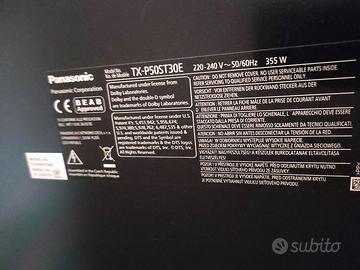 TV Panasonic plasma usato