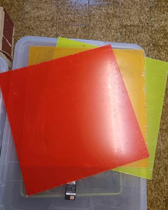 plexiglass lastra Fluo Arancio x taglio laser 