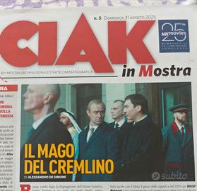 Jude LAW copertina su Ciak in Mostra del 2025 rara