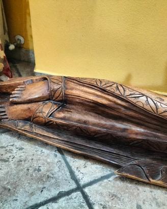 Statua in legno