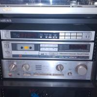 Impianto stereo hi-fi vintage Technics / Luxman