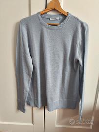 maglione donna azzurro terranova taglia L 