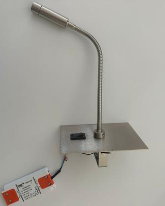 Coppia applique da lettura LED