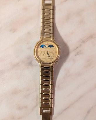 Seiko 7f18-7000 Vintage ‘80 Fasi Luna Day Date