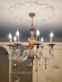 Lampadario in cristallo