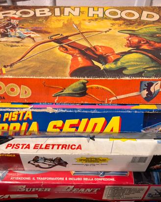 Piste macchinine elettriche + Robin Hood