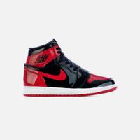 Nike Air Jordan 1 Nero/Rosso Patent Leather 43