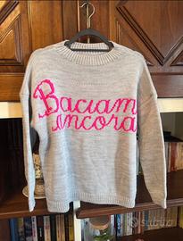 Maglione donna grigio