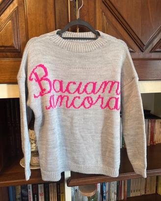 Maglione donna grigio