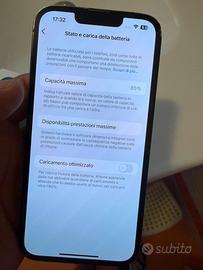Iphone 13 128 gb batteria 85% grado B