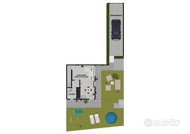 VILLETTA 3LIVELLI NUOVA COSTRUZIONE CON GIARDINO
