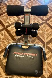 Attrezzo per esercizi addominali