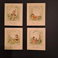 Biglietti auguri di Buona Pasqua vintage