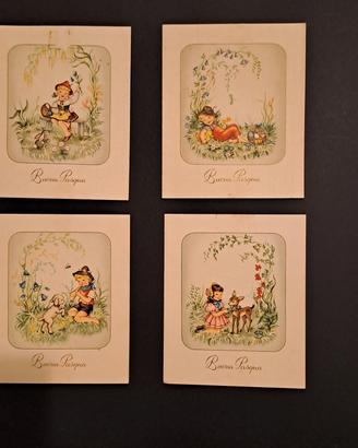 Biglietti auguri di Buona Pasqua vintage