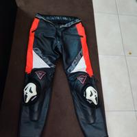 pantaloni pelle Dainese tg 52
