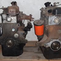 due motori fiat 600 d 750 cc 