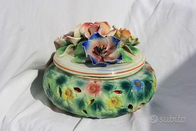 Contenitore in ceramica anni '70