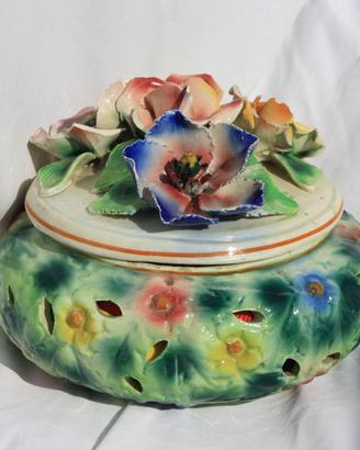 Contenitore in ceramica anni '70