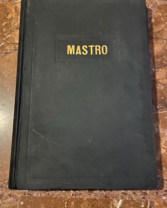 Libro Mastro anni 60