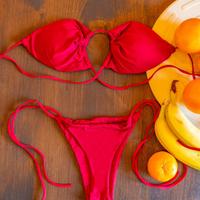 Bikini Sexy Triangolo Sgambato Brasiliana Mare