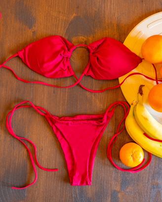 Bikini Sexy Triangolo Sgambato Brasiliana Mare